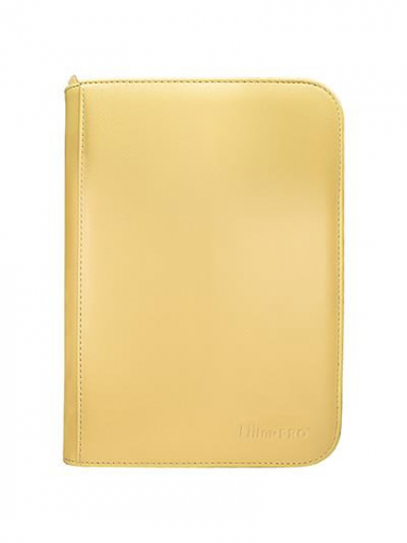 Album na karty Ultra PRO - Vivid 4-Pocket Zippered PRO-Binder Yellow