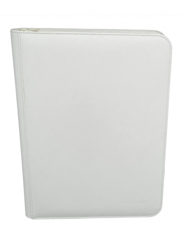 Album na karty Ultra PRO - Vivid 9-Pocket Zippered PRO-Binder White