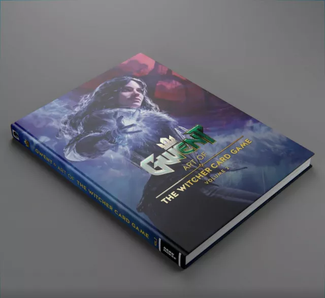 Książka Gwent: The Art of the Witcher Card Game vol. 2 - Wiedźmin