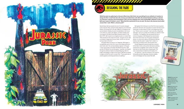 Kniha Jurassic Park: The Ultimate Visual History