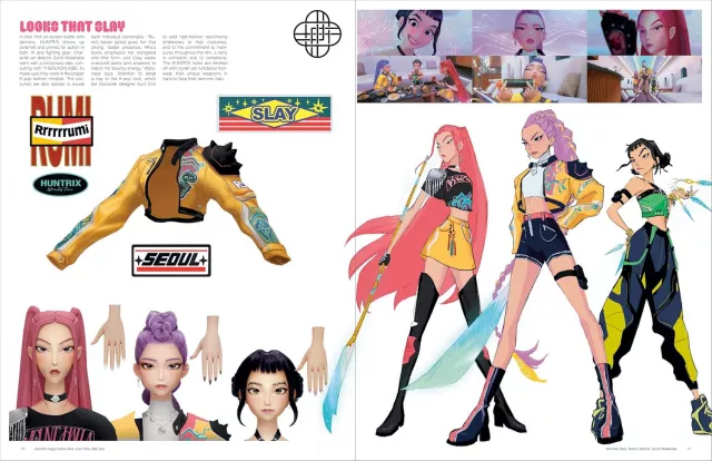 Książka KPop: The Art of Demon Hunters - Artbook