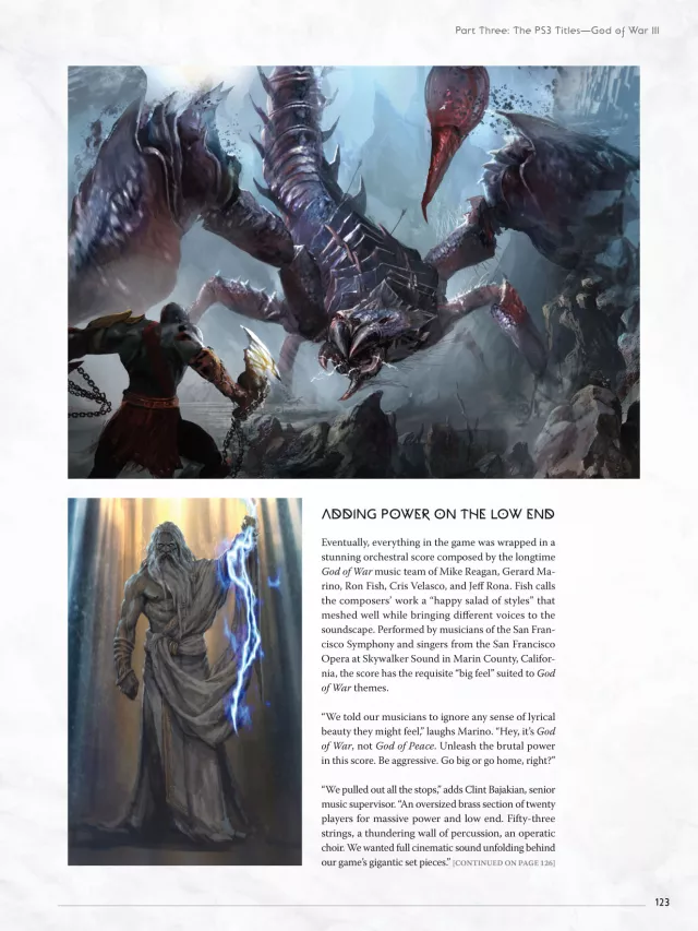 Książka The Art of God of War - 20th Anniversary Retrospective (Deluxe Edition) - Artbook