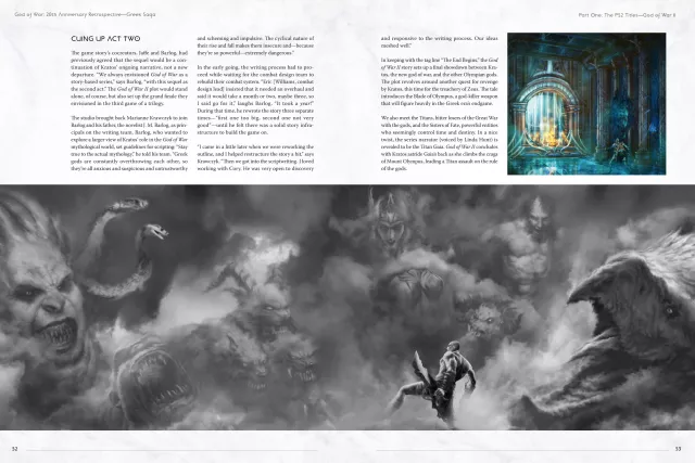 Książka The Art of God of War - 20th Anniversary Retrospective (Deluxe Edition) - Artbook