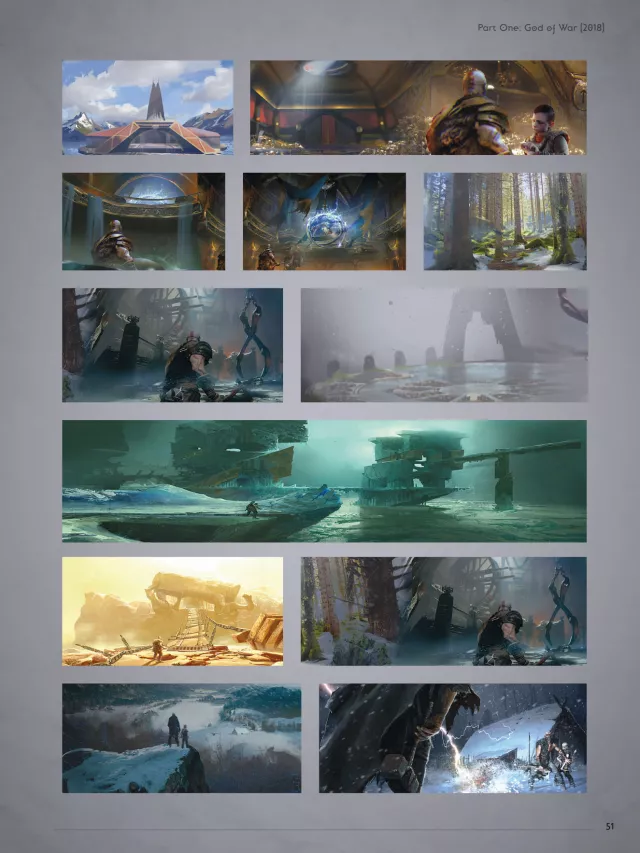 Książka The Art of God of War - 20th Anniversary Retrospective (Deluxe Edition) - Artbook