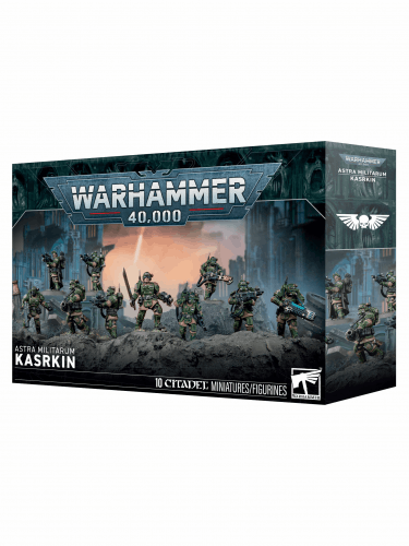 W40k: Astra Militarum - Kasrkin (10 figurek)