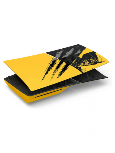 Osłona na konsolę PlayStation 5 Slim - Marvel’s Wolverine Battle Yellow Limited Edition (PS5)