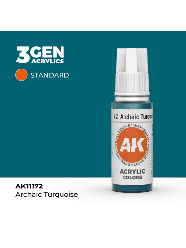 AK 3Gen (Archaic Turquoise - Acrylic) - farba bazowa, archaiczny turkus