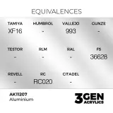 AK 3Gen (Aluminium - Metallic) - farba bazowa, aluminium - AK-Interactive
