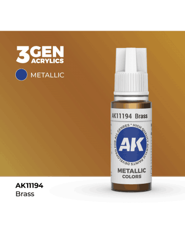 AK 3Gen (Brass - Metallic) - farba bazowa, mosiądz