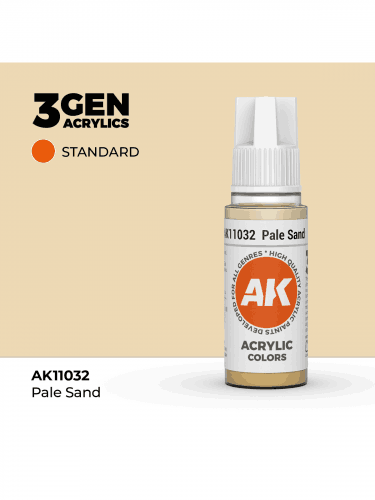 AK 3Gen (Pale Sand - Acrylic) - farba bazowa, blady piaskowy