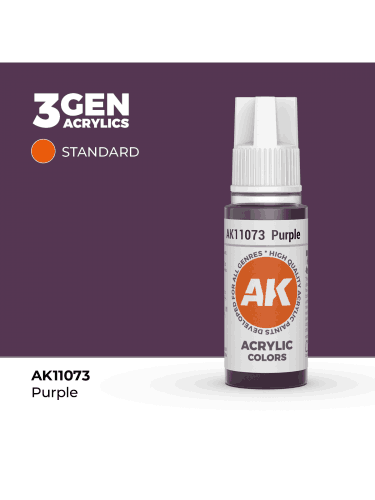 AK 3Gen (Purple - Acrylic) - farba bazowa, fiolet