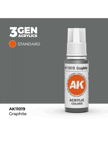 AK 3Gen (Graphite - Acrylic) - farba bazowa, grafitowy