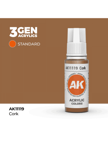 AK 3Gen (Cork - Acrylic) - farba bazowa, korkowy