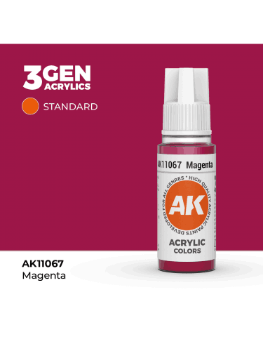 AK 3Gen (Magenta - Acrylic) - farba bazowa, purpurowy