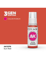 AK 3Gen (Sun Red - Punch) - farba bazowa, słoneczna czerwień