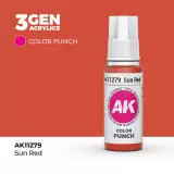 AK 3Gen (Sun Red - Punch) - farba bazowa, słoneczna czerwień - AK-Interactive
