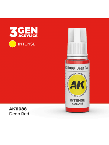 AK 3Gen (Deep Red - Intense) - farba bazowa, nasycona czerwień
