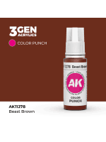 AK 3Gen (Beast Brown - Punch) - farba bazowa, ciemnobrązowy