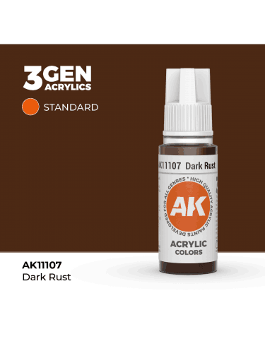 AK 3Gen (Dark Rust - Acrylic) - farba bazowa, ciemnordzawy
