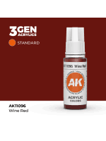 AK 3Gen (Wine Red - Acrylic) - farba bazowa, bordowy