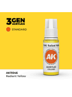 AK 3Gen (Radiant Yellow - Acrylic) - farba bazowa, promienny żółty