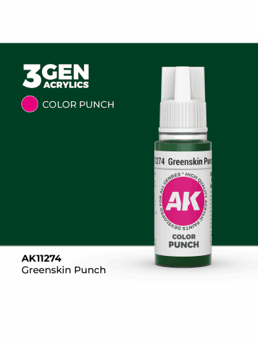 AK 3Gen (Greenskin Punch - Punch) - farba bazowa, skóra orka