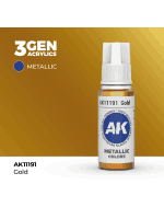AK 3Gen (Gold - Metallic) - farba bazowa, złoty