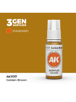 AK 3Gen (Golden Brown - Acrylic) - farba bazowa, złocistobrązowy