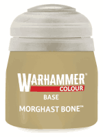 Warhammer Colour Base Paint (Morghast Bone) - jasnobeżowa