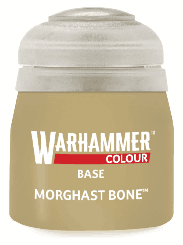 Warhammer Colour Base Paint (Morghast Bone) - jasnobeżowa