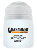 Warhammer Colour Contrast Paint (Apothecary White) - biały