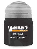 Warhammer Colour Contrast Paint (Black Legion) - czarna