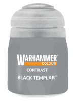 Warhammer Colour Contrast Paint (Black Templar) - czarny