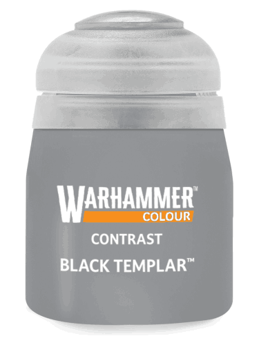 Warhammer Colour Contrast Paint (Black Templar) - czarny
