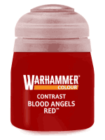Warhammer Colour Contrast Paint (Blood Angels Red) - czerwony