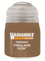 Warhammer Colour Contrast Paint (Fyreslayer Flesh) - brązowy
