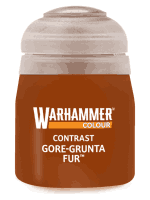 Warhammer Colour Contrast Paint (Gore-grunta Fur) - brązowy