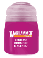 Warhammer Colour Contrast Paint (Doomfire Magenta) - magenta