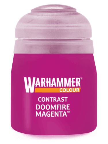 Warhammer Colour Contrast Paint (Doomfire Magenta) - magenta