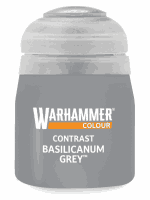 Warhammer Colour Contrast Paint (Basilicanum Grey) - szary