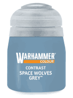 Warhammer Colour Contrast Paint (Space Wolves Grey) - szary