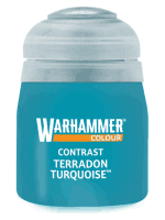 Warhammer Colour Contrast Paint (Terradon Turquoise) - turkusowy