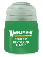 Warhammer Colour Contrast Paint (Hexwraith Flame) - zielony 2022