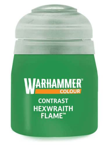 Warhammer Colour Contrast Paint (Hexwraith Flame) - zielony 2022