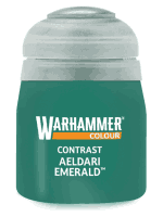 Warhammer Colour Contrast Paint (Aeldari Emerald) - zielony