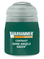 Warhammer Colour Contrast Paint (Dark Angels Green) - zielony