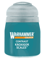 Warhammer Colour Contrast Paint (Kroxigor Scales) - zielony