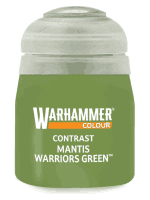 Warhammer Colour Contrast Paint (Mantis Warriors Green) - zielony