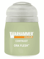 Warhammer Colour Contrast Paint (Ork Flesh) - zielony