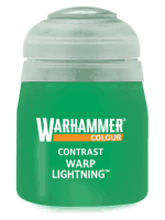 Warhammer Colour Contrast Paint (Warp Lightning) - zielony